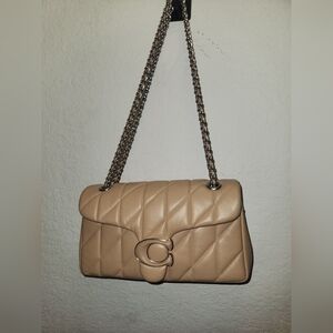Coach Quilted Leather Shoulder Bag